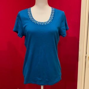 100% cotton short sleeve top